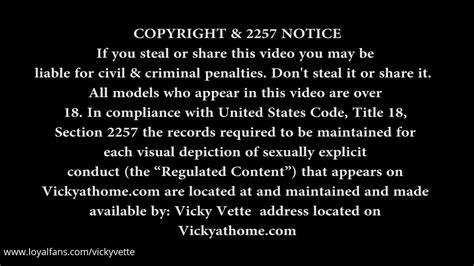 Vicky Vette on Twitter: "I just sold a video on #realloyalfans. Take a look here: https://t.co ...