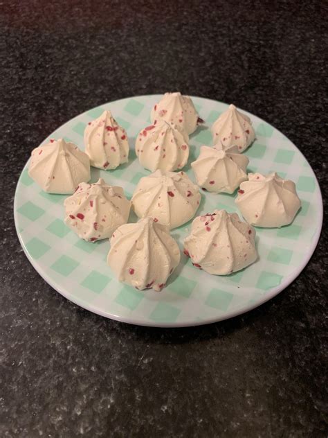 Candy cane Hershey's kisses who? Trader joe's mini peppermint meringues ...
