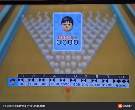 This guy got a perfect score in 100-pin bowling wii sports. : r ...