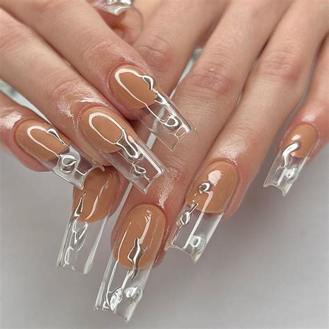 40 Charming Clear Nail Designs to Inspire Your Next Manicure - Hairstyle