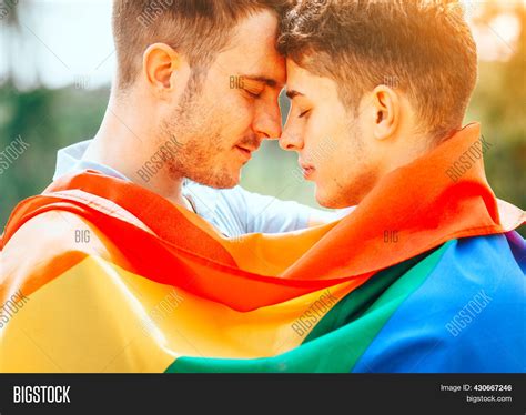 Gay Couple Colourful Image & Photo (Free Trial) | Bigstock