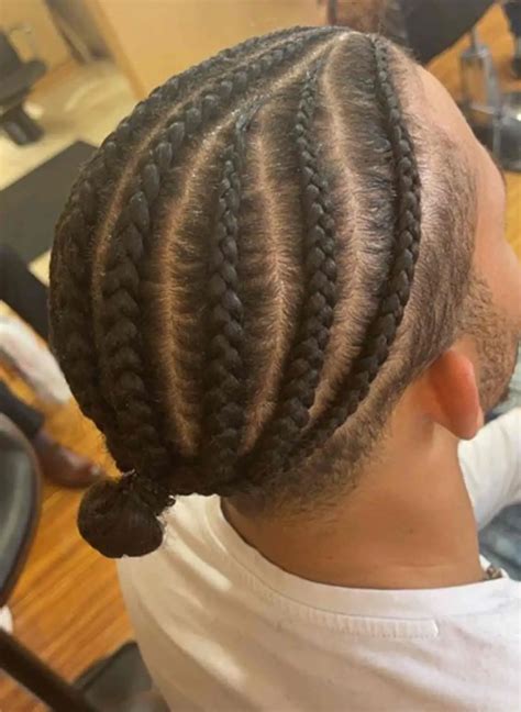 24 Fresh Cornrow Braids for Men to Try - StyleSeat