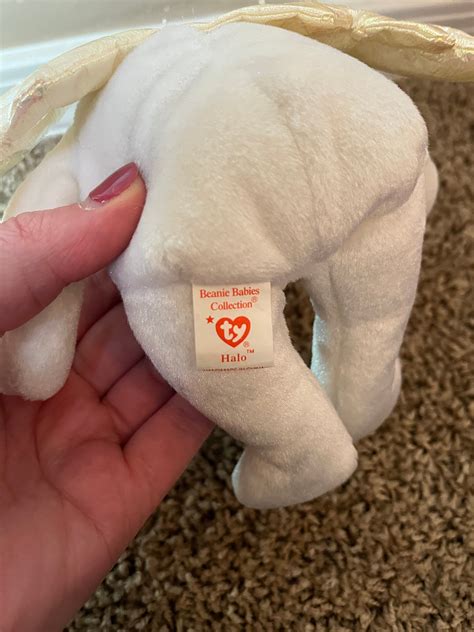Halo Beanie Baby Extremely Rare, Pristine Condition, With Tag Errors ...