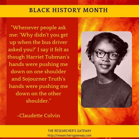Claudette Colvin - Sitting Down for Freedom - The Researcher's Gateway