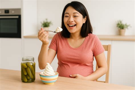 Not Just Pickles and Ice Cream: The Science Behind Weird Pregnancy Cravings