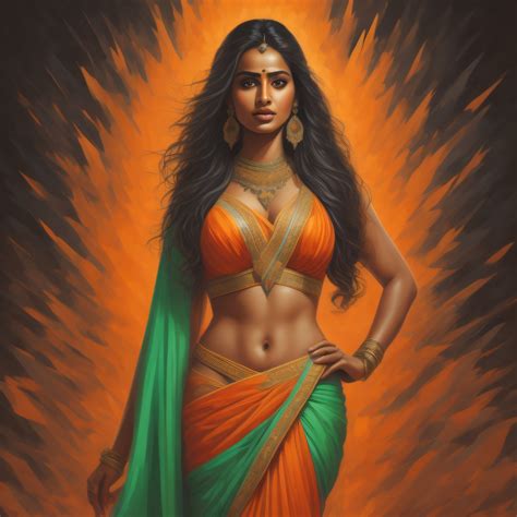 Ai generated Indian women wearing a saree : r/midjourney