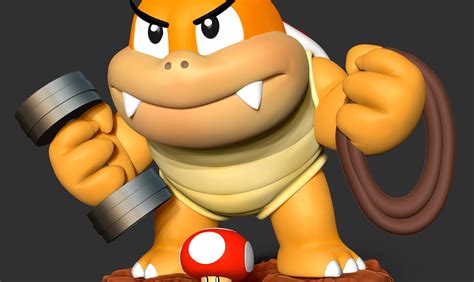 💬 Boom Boom - Super Mario Fanart・ 3D File for ・Cults