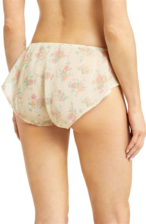 Floral Satin Panties | atelier-yuwa.ciao.jp