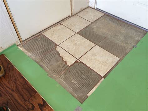 Removing Ceramic Floor Tile From Concrete Slab Removing Tiles From