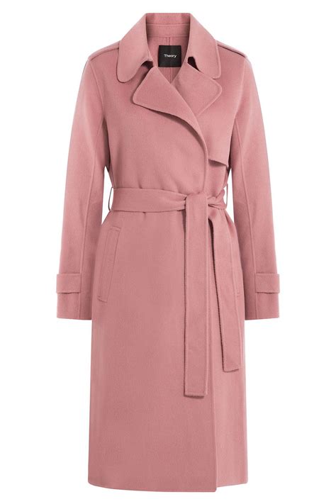 Pink Wool A Line Coat at Amber Polk blog