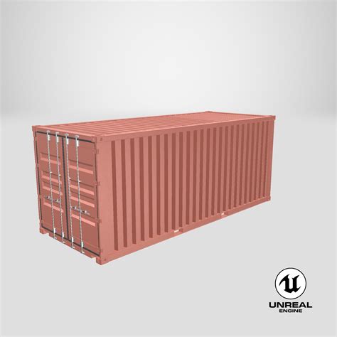 Shipping Container 3D Model $50 - .max .ma .c4d .upk .unitypackage .usd ...