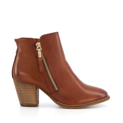 Ladies Ankle Boots In Tan at Tayla Bruton blog