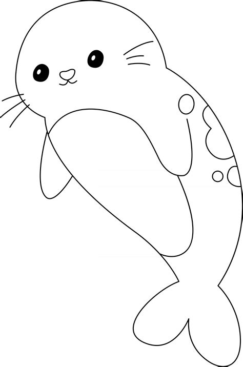 Seal Coloring Pages