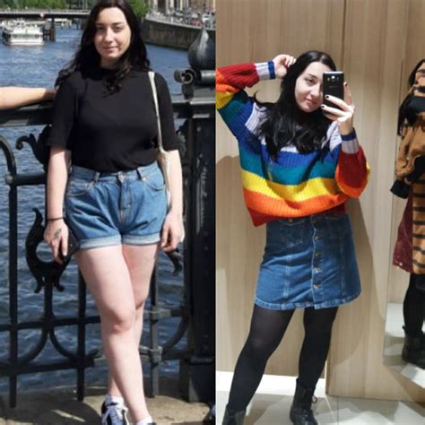 F/21/165cm [80kg u003e 62kg = 18kg] july 2019 vs. january 2020. Very proud ...