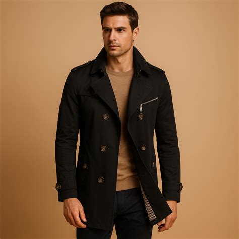 Waterproof trench coat for men | Nathan