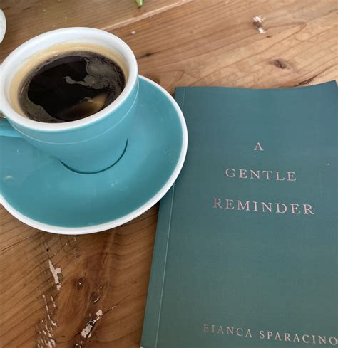 A GENTLE REMINDER Quotes by Bianca Sparacino - Lucid Horizon