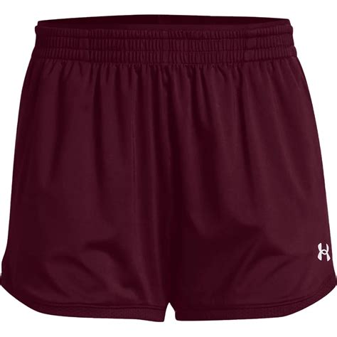 Under Armour Womens Knit Shorts MAROON LG - Walmart.com