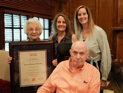 Betty Holcombe Named Honorary Alumna - Clemson Alumni Association