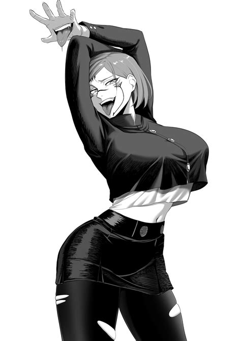 kugisaki nobara and ryoumen sukuna (jujutsu kaisen) drawn by nesz_r ...