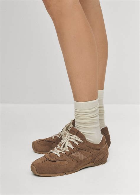 Tb.56 Suede Brown Leather Sneakers | ALOHAS