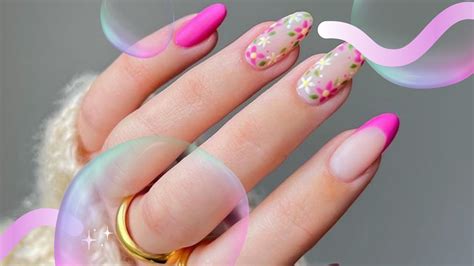 8 Aesthetic Flower Nails Art Ideas For The 2023’s Spring Biggest Trend ...