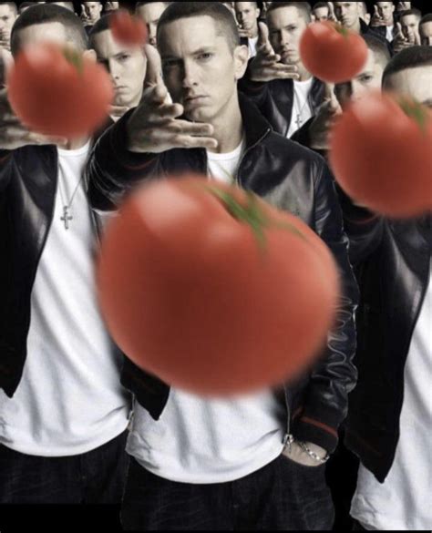 Tomato edition | Eminem Throwing Things | Know Your Meme