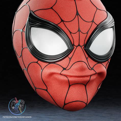 Derpy Spider-Man Mask 3D Printer File STL - Yosh Studios