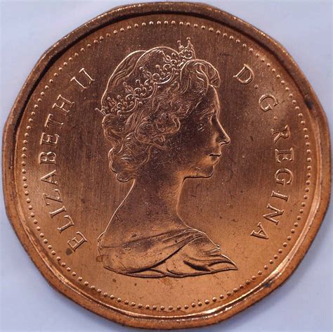 Canada - 1983 1-Cent Near Beads - B.UNC