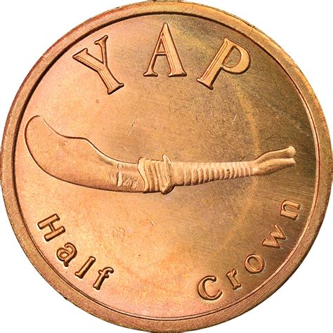 Coin, Micronesia, 1/2 Crown, 2020, YAP, , Brass | Australian & Oceanian ...
