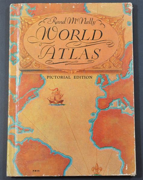 Rand McNally World Atlas Pictorial Edition - Curtis Wright Maps