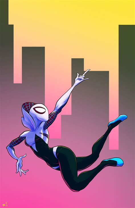 ArtStation - Spider-Gwen Fan Art