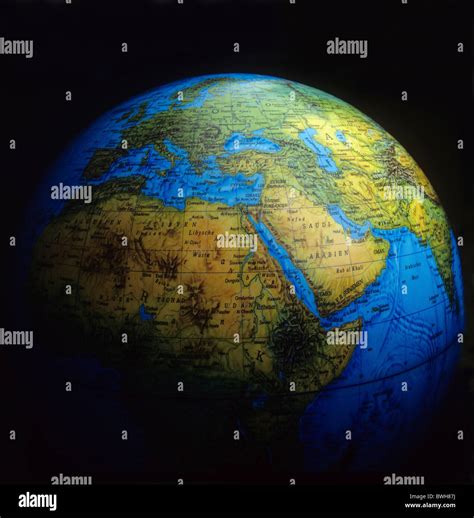 Middle east map hi-res stock photography and images - Alamy