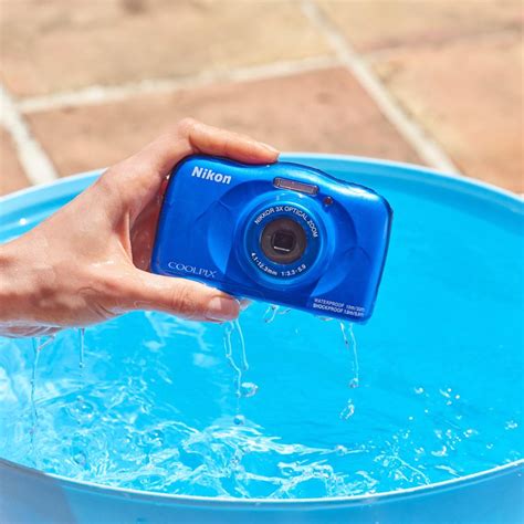 Nikon Coolpix W100 Kamera blau: Amazon.de: Kamera