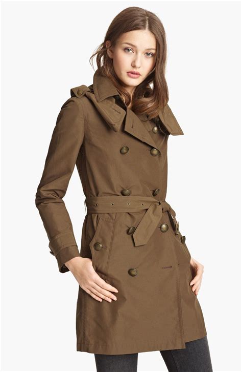 Women's Dark Brown Trench Coat at Armand Hudson blog