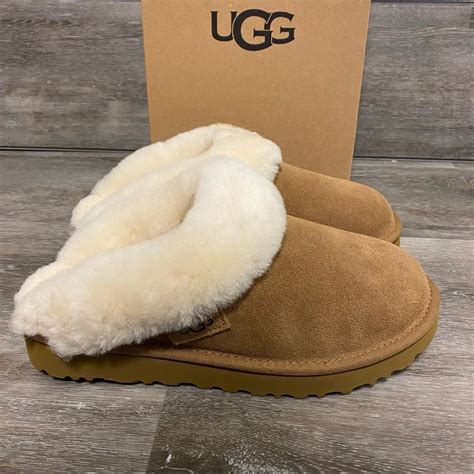 UGG | Cluggette Fur Lined Slippers In Chestnut NEW In Box | Uggs, Ugg ...