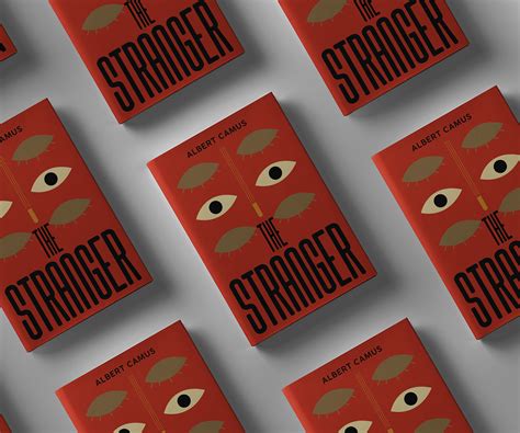 The Stranger book cover design on Behance
