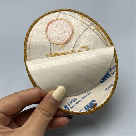 Round adhesive velcro retro patch - Patch Manufacturers, Custom ...