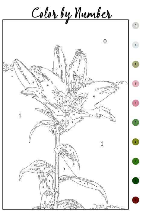 Princess Color By Number Pages - 15 Free PDF Printables | Printablee