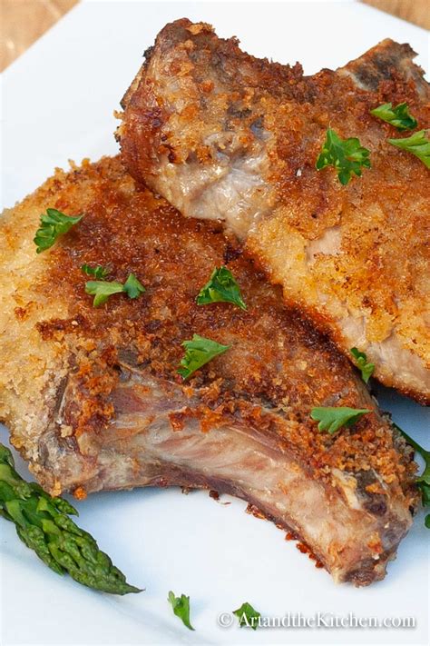 Panko Crusted Pork Chops - Art and the Kitchen