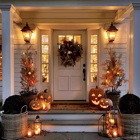 Halloween Porch Decor | 39 Aesthetic Halloween Porch Decor Ideas That ...