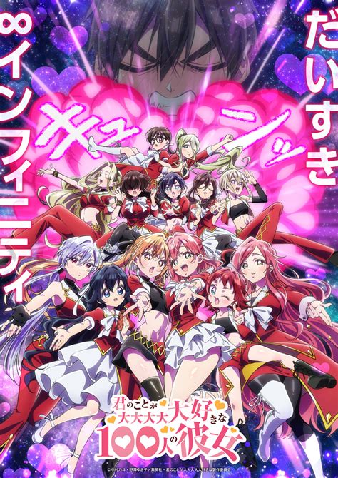 "Kimi no koto ga Dai Dai Dai Dai Daisuki na 100-nin no Kanojo" Anime ...