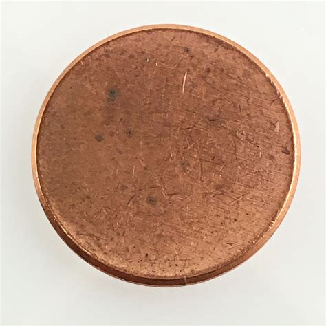 United States Mint Blank Cent Planchet | Property Room