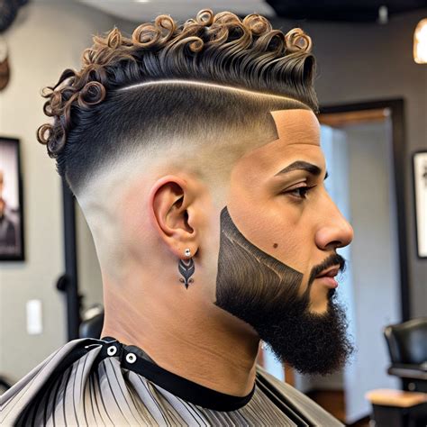 15 Stylish Mid Taper Fade Curly Hair Ideas to Elevate Your Look - Burst ...