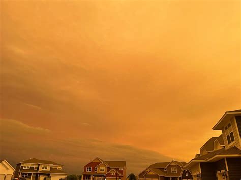 PHOTOS: What was up with the orange sky Tuesday night? - KSTP.com 5 ...