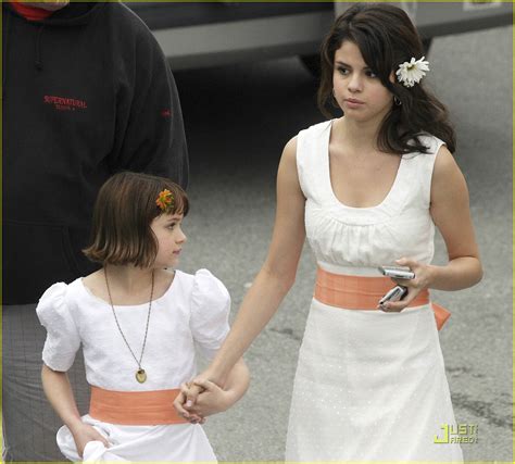 Selena Gomez white dress beautiful pictures
