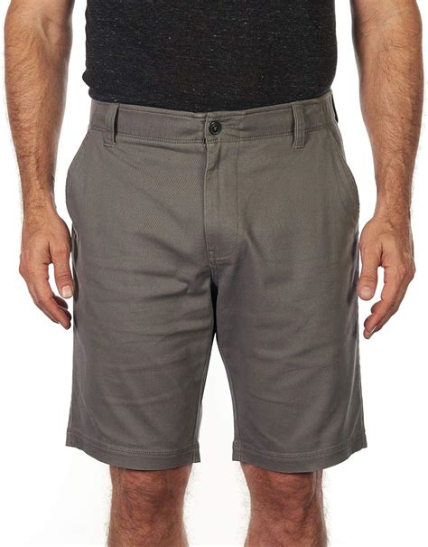 Iron Co. Mens Comfort Flex Waistband Stretch Shorts Pelican 38 at ...