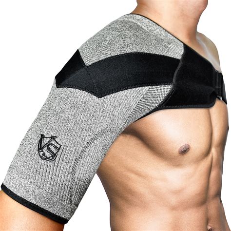 Compression Recovery Shoulder Brace | Compression sleeves, Shoulder ...