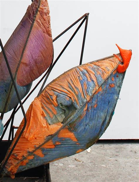 Contemporary Floor Sculpture "ANENOME" by Romain Vicari Large Sculpture ...