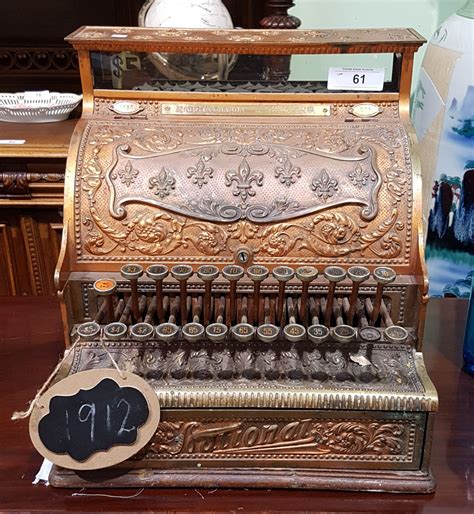ANTIQUE NATIONAL CASH REGISTER