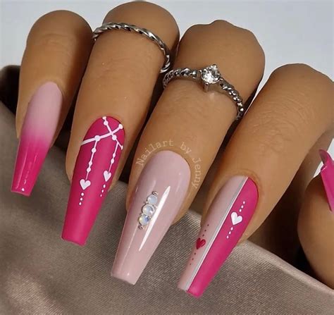 23+ Cute Pink Birthday Nails Inspos (2024) - DrExplains